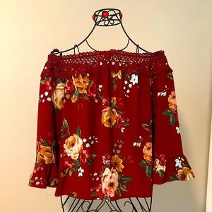 Flying Tomato | Off the Shoulder Top